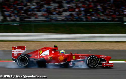 Ferrari continue à soutenir Felipe Massa