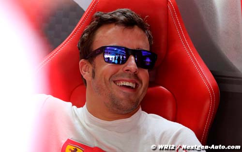 Alonso not tiring of life at Ferrari