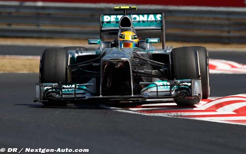Hamilton takes first Mercedes victory