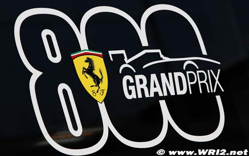 Ferrari celebrates 800th Formula 1 (...)