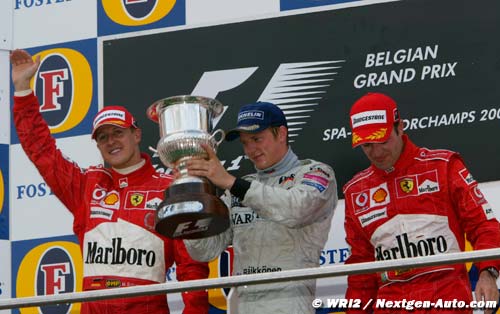 Spa 2004 : Quand McLaren remporte (…)