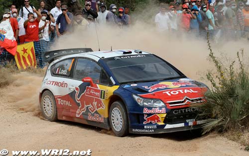 Quatre Citroën C4 WRC dans le top 5