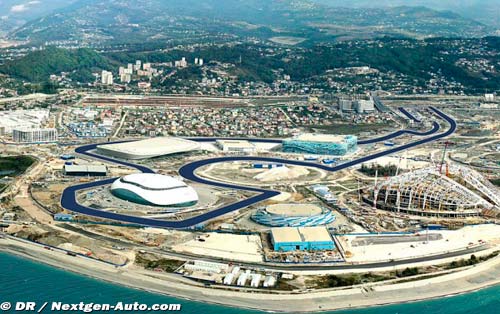 Le circuit de Sochi sera prêt à temps