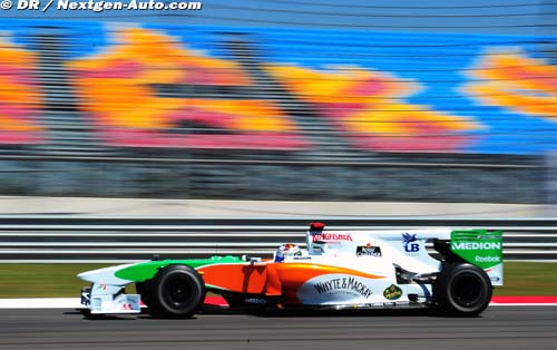 Force India inaugure son F-duct