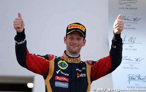 Grosjean attend beaucoup de Spa