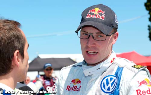 Latvala, le plus rapide du shakedown