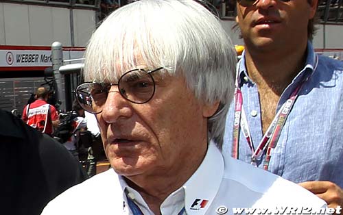 Bernie, la F1 lui dit merci !