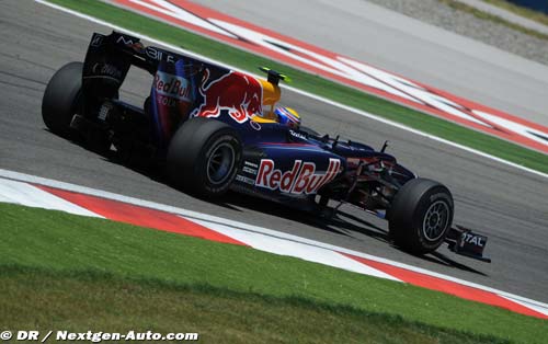 Webber poursuit sa domination sur la F1