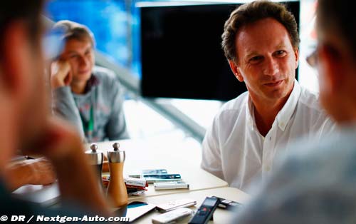 Christian Horner est heureux après Spa