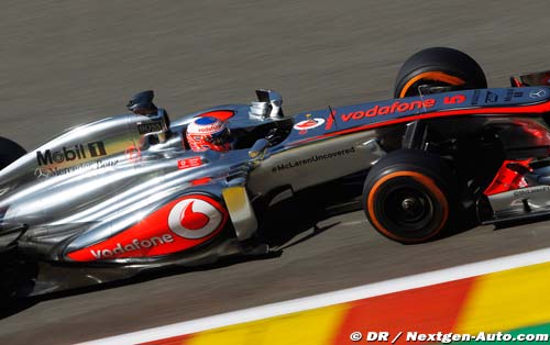 McLaren au travail à Vairano