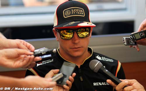 Raikkonen a envie de quitter Lotus