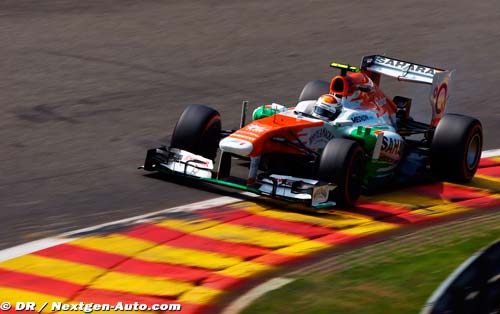 Force India stops developing 2013 car