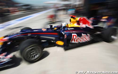 Red Bull confirms broken stabilisator