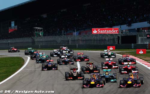 Le premier calendrier 2014 de la F1 (…)