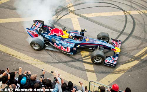 Red Bull en démonstration au Luxembourg