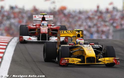 Renault doit passer devant Mercedes GP