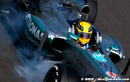 Singapore, FP1: Lewis Hamilton (...)