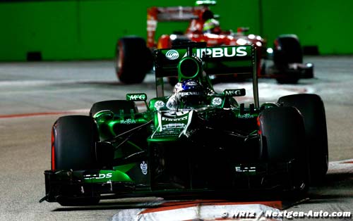 Caterham a pris le dessus sur Marussia