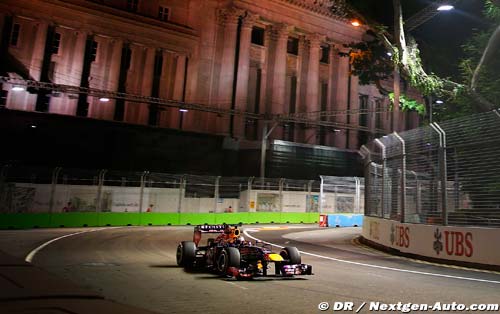 Sweet success in Singapore for Vettel