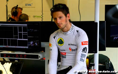 Grosjean : le podium était possible
