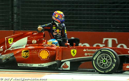 Webber takes penalty after riding (...)