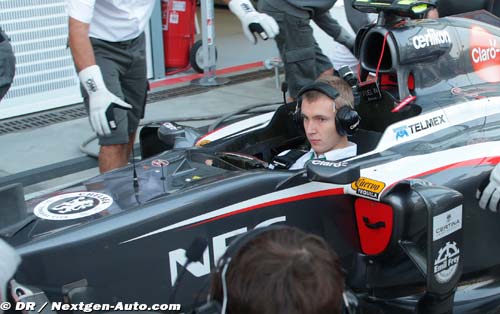 Sirotkin a roulé à Vairano