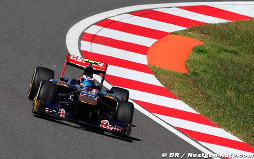 Fin de course pénible pour Toro Rosso