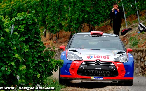 Kubica closes in on WRC2 title