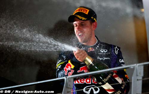 Vettel ne pense pas dominer autant (…)