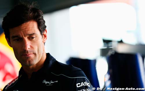 New chassis for Webber after Korea fire