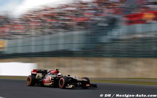 Lotus optimiste pour la course