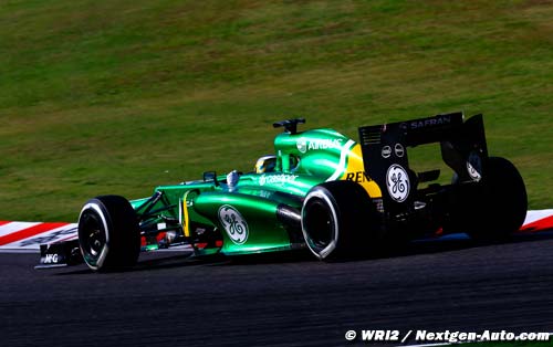 Une seule Caterham à l'arrivée