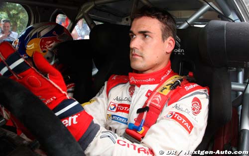 Dani Sordo prepares for push on gravel