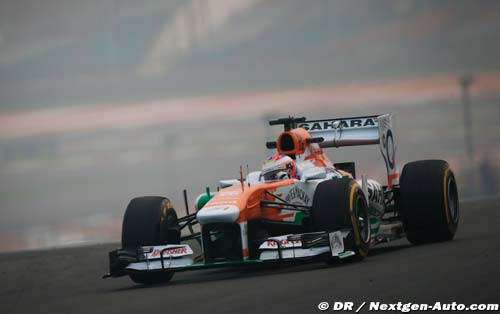 Force India marque six points devant (…)
