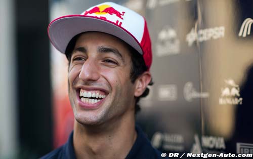 Ricciardo est ravi d'apprendre (…)