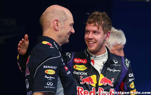 Vettel conseille à Newey d'oublier