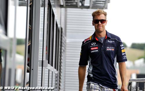 Sebastian Vettel aime les nouveaux défis
