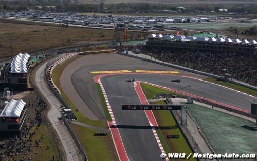 Austin représente bien la F1 aux USA