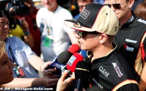 Raikkonen : Je ne peux même pas (…)