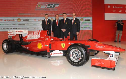 La Ferrari F10 prête pour les essais