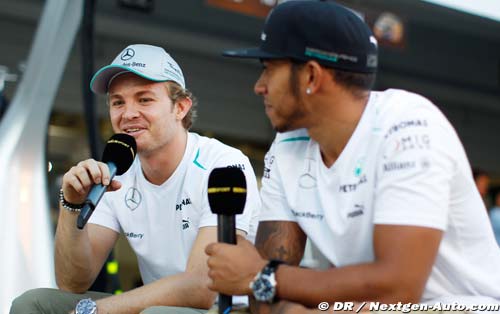Rosberg estime être aussi rapide (...)