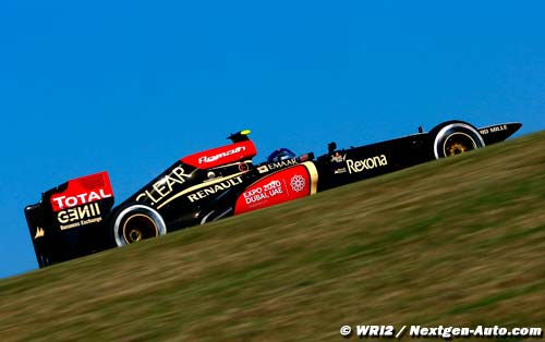 Grosjean tentera de se rapprocher (…)