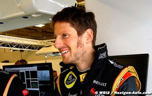 Grosjean fier de représenter Lotus (…)