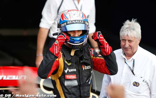 Grosjean arrive à Interlagos en (...)