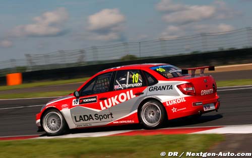 Thompson happy with Lada's results