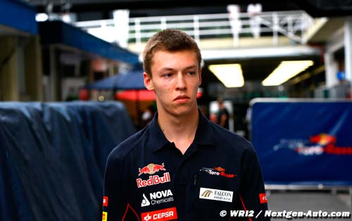 Kvyat cool ahead of F1 adventure