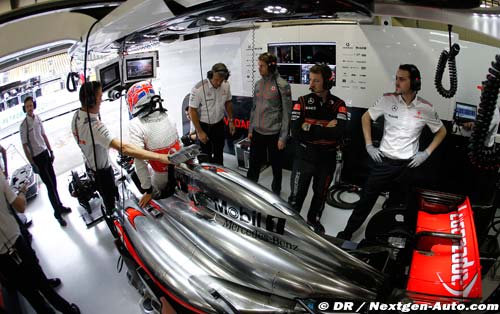 Button ne craint pas que McLaren (…)