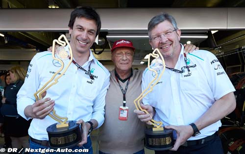 Lauda pense que la F1 va très vite (…)