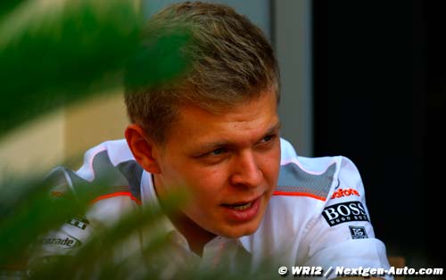 Magnussen, très excité de commencer (…)