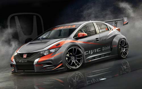 Honda unveils 2014 WTCC Civic